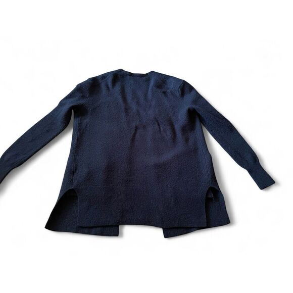 MADEWELL Woman’s Black Blend Wool Open Front Cardigan Size XS Good Condition - Picture 3 of 9